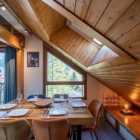 Bel Appartement Entier En Style Chalet A Chamonix Mont Blanc Exterior foto